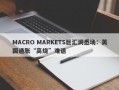 MACRO MARKETS巨汇洞悉场：英国通胀“高烧”难退