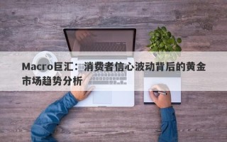 Macro巨汇：消费者信心波动背后的黄金市场趋势分析