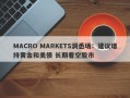 MACRO MARKETS洞悉场：建议增持黄金和美债 长期看空股市