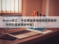 Macro巨汇：今日黄金市场回踩现象解析，为何仍是做多好时机？