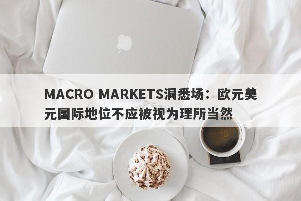 MACRO MARKETS洞悉场：欧元美元国际地位不应被视为理所当然-第1张图片-Macro Markets巨汇