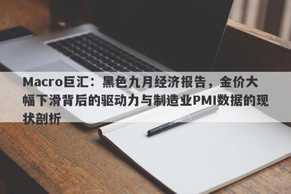 Macro巨汇：黑色九月经济报告，金价大幅下滑背后的驱动力与制造业PMI数据的现状剖析-第1张图片-Macro Markets巨汇