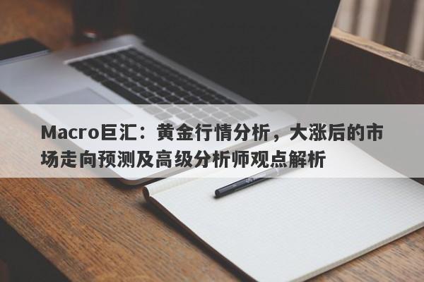 Macro巨汇：黄金行情分析，大涨后的市场走向预测及高级分析师观点解析-第1张图片-Macro Markets巨汇