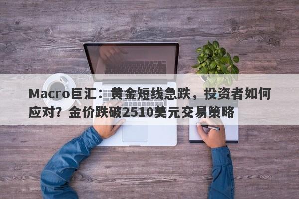 Macro巨汇：黄金短线急跌，投资者如何应对？金价跌破2510美元交易策略-第1张图片-Macro Markets巨汇