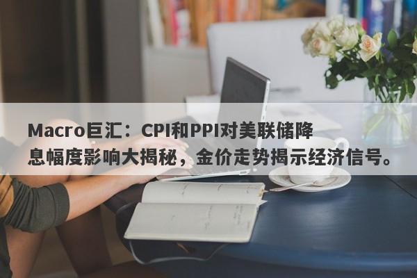 Macro巨汇：CPI和PPI对美联储降息幅度影响大揭秘，金价走势揭示经济信号。-第1张图片-Macro Markets巨汇