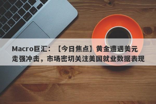 Macro巨汇：【今日焦点】黄金遭遇美元走强冲击，市场密切关注美国就业数据表现-第1张图片-Macro Markets巨汇