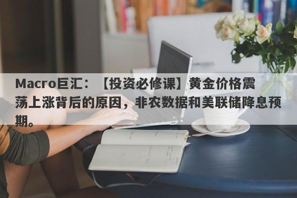 Macro巨汇：【投资必修课】黄金价格震荡上涨背后的原因，非农数据和美联储降息预期。-第1张图片-Macro Markets巨汇